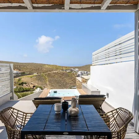 דירה Sundance Mykonos Merchia Beach